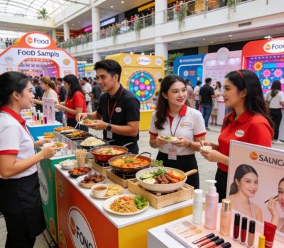 Roadshow agency in Malaysia managing F&B, beauty, and lifestyle brand campaigns
