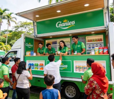 Event truck rental in Malaysia for mobile brand activation and customer engagement