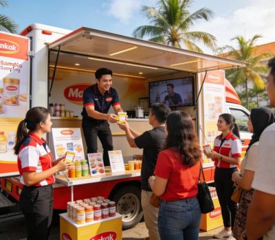 Event truck rental in Malaysia for product sampling and live demonstrations