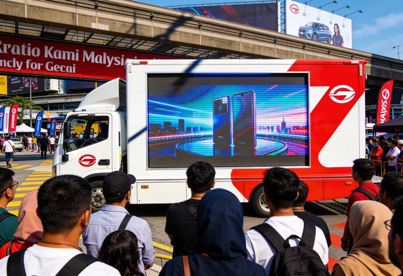 LED Truck Rental in Malaysia for Product Launches: How to Create Stronger First Impressions