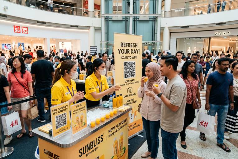 On Ground Activation in Malaysia for Product Sampling: How to Encourage More Customer Trials