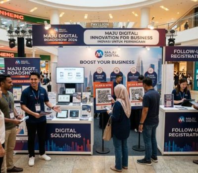 Roadshow agency in Malaysia creating a smooth customer journey from booth visit to follow-up
