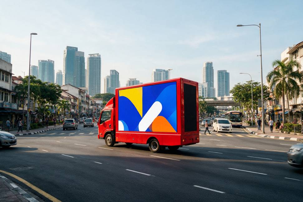 How to Make LED Truck Visuals Easy to Understand from a Distance
