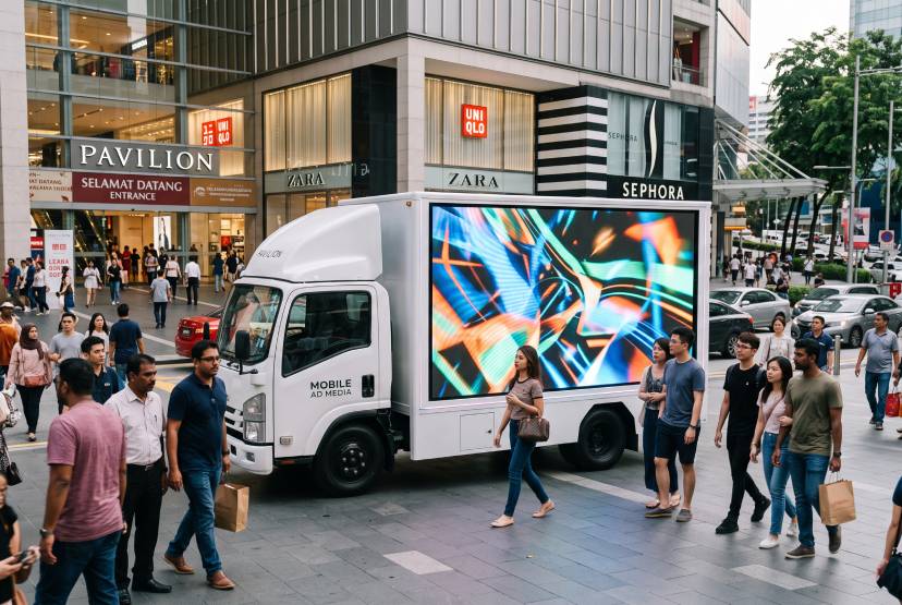 How to Match LED Truck Content with Different Outdoor Locations