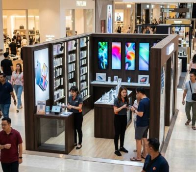 Roadshow agency in Malaysia making small booth spaces work more effectively