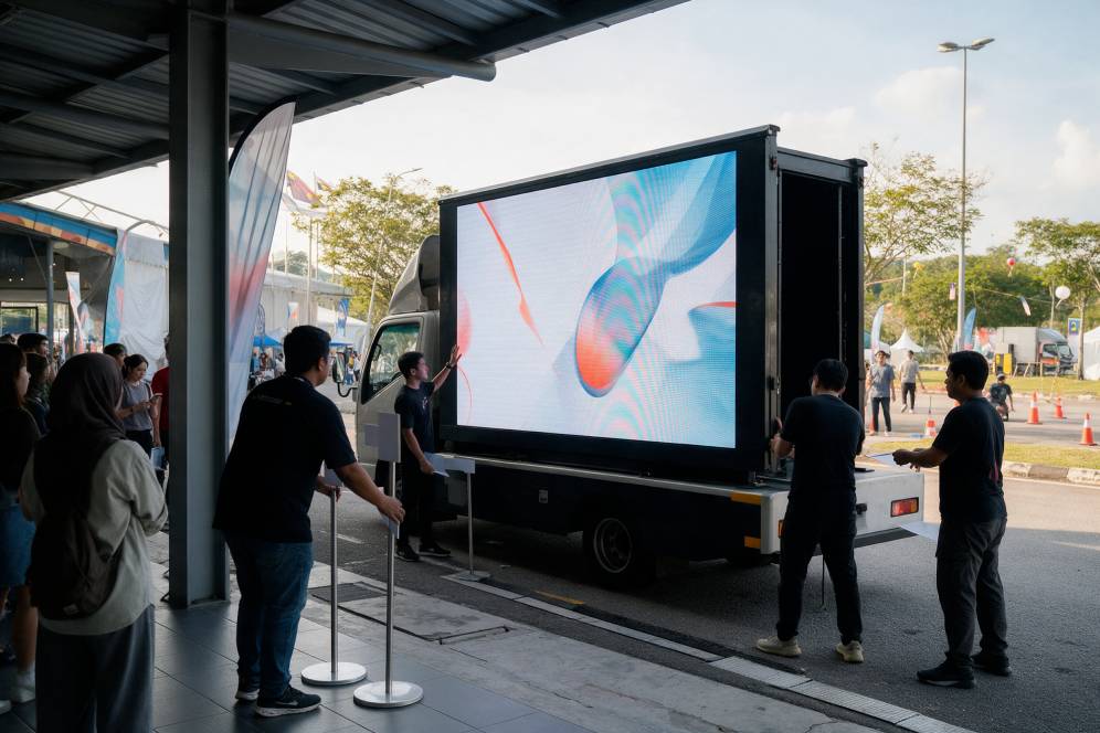 Using LED Truck Rental to Promote Events Before the Crowd Arrives