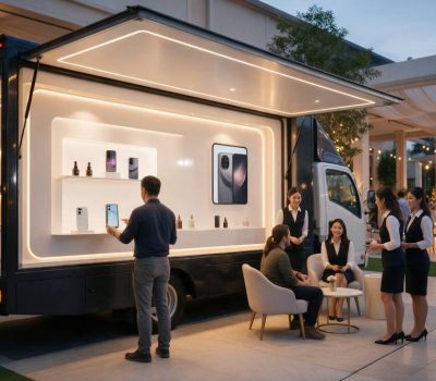 Event truck rental in Malaysia for a premium outdoor brand experience